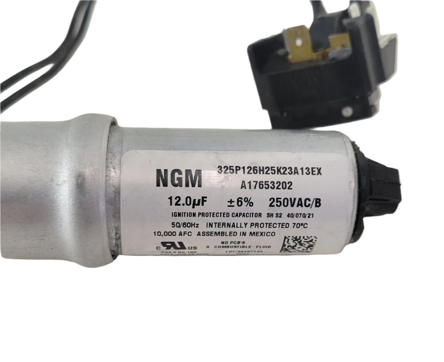 5304529507 Frigidaire Refrigerator Relay - Capacitor