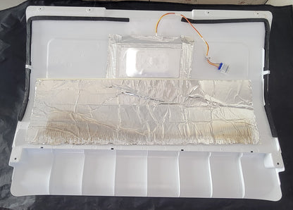 5304532168 Frigidaire Freezer Evaporator Rear Cover Assembly