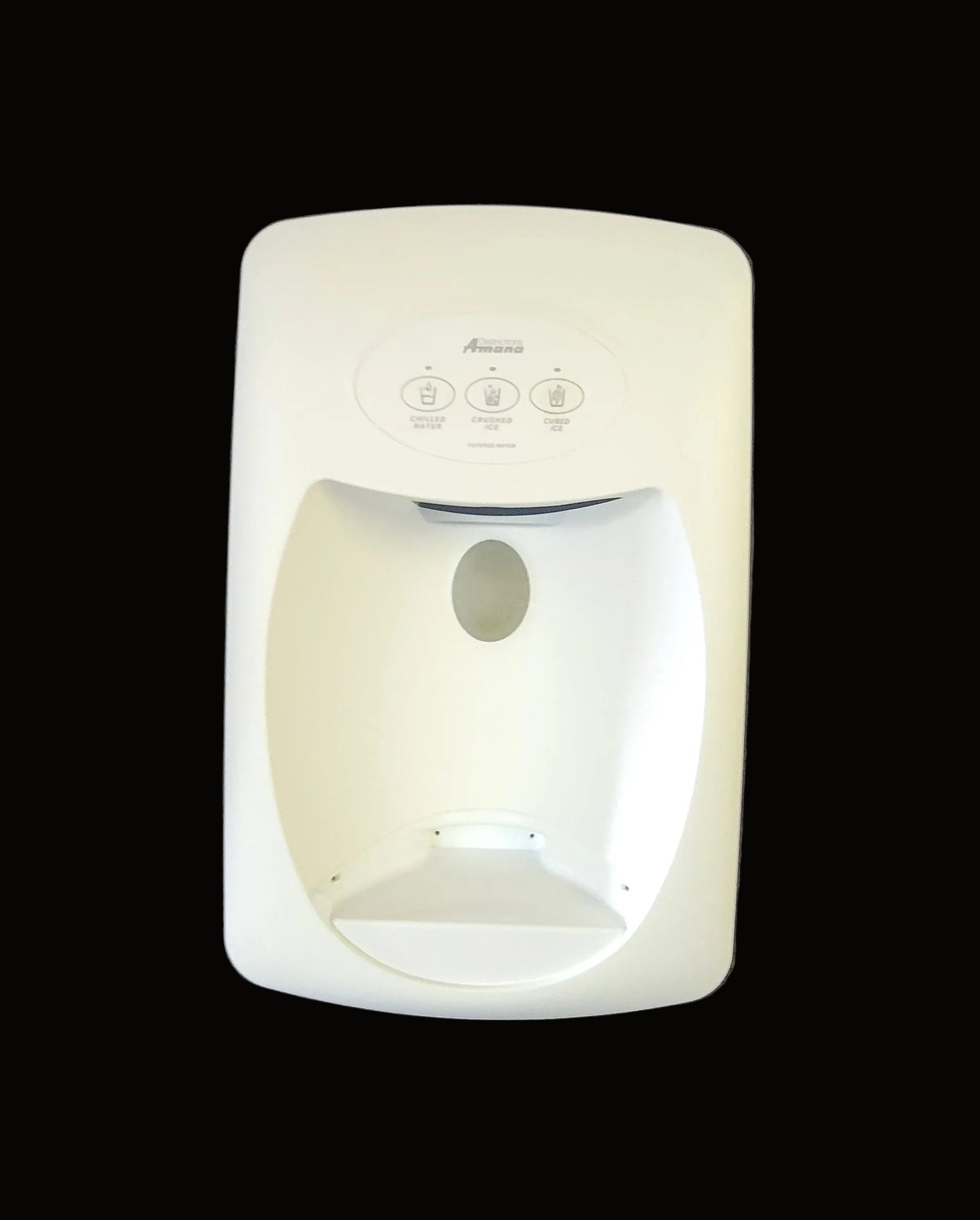 67003624 67002776 Amana Refrigerator White Dispenser Cover with Board