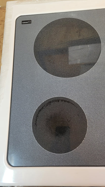 74004343 12001851 Maytag Range White Glass Stove Top