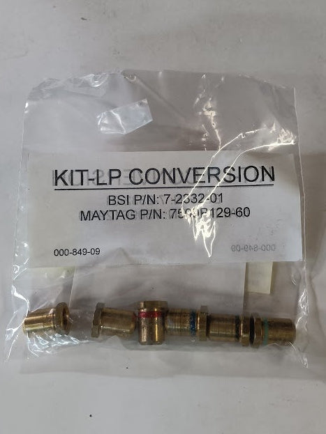 74009911 WP7509129-60 Maytag Range LP Orifice Conversion Kit