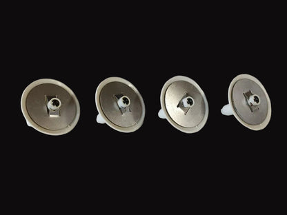 74010434 Maytag Range Bisque Burner Valve Knob Set
