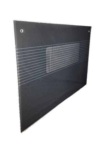 7902P259-60 Jenn Air Wall Oven Black Oven Door Glass Used OEM