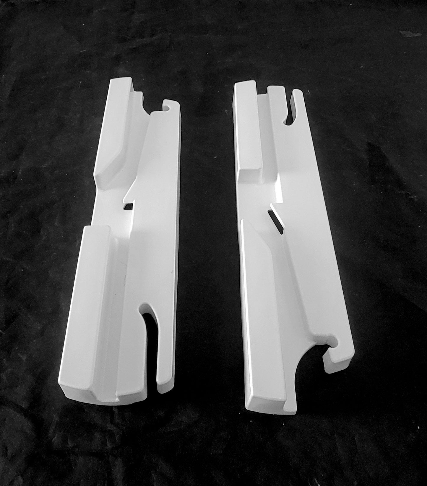 808902901 808902902 Frigidaire Freezer Upper Basket Rail Set