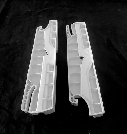 808902901 808902902 Frigidaire Freezer Upper Basket Rail Set