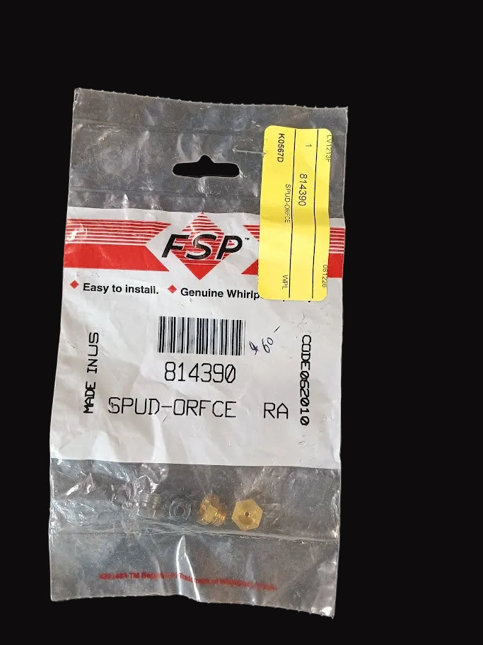814390 Genuine Whirlpool Range NEW NAT Orifice Spud Conversion Kit