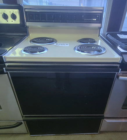 Used Reconditioned Kenmore Electric Almond Range