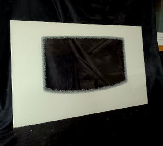 9762481 Whirlpool Range Bisque Oven Door Glass