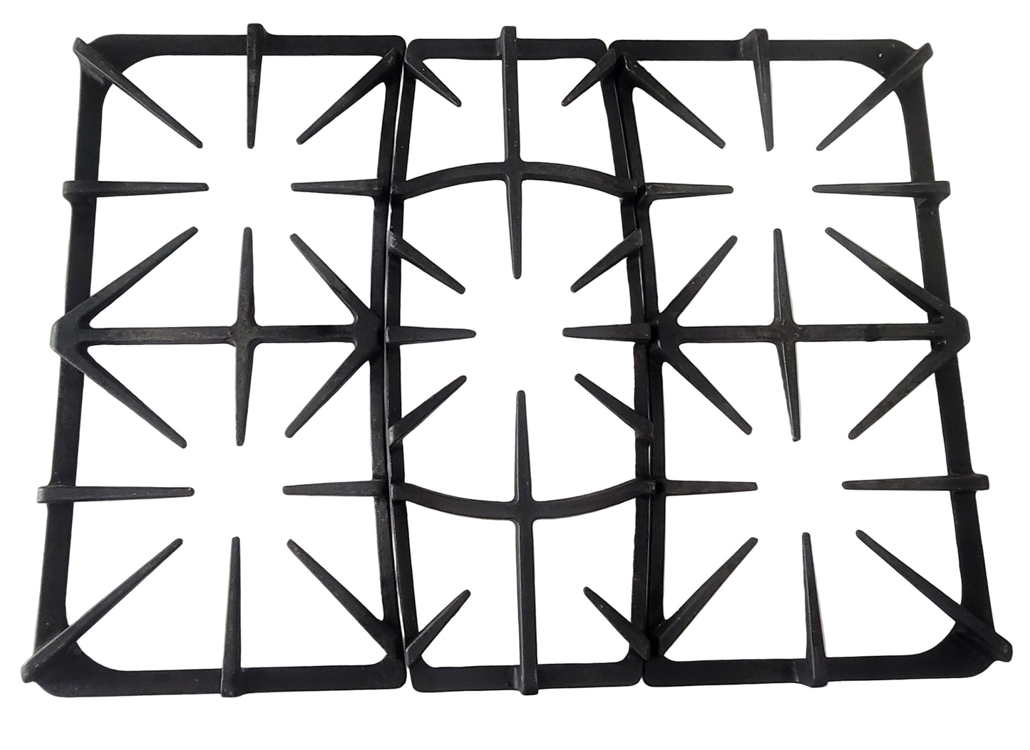 A00263801 Kenmore Frigidaire Range Black Burner Grate Set
