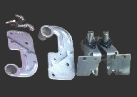240327007 240327207 Frigidaire Refrigerator Black Door Hinge Pack
