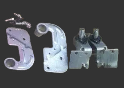 240327007 240327207 Frigidaire Refrigerator Black Door Hinge Pack