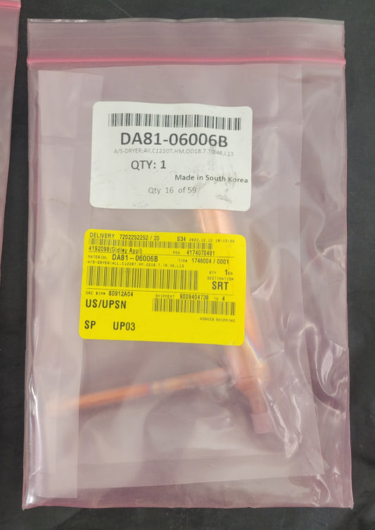 DA81-06006B Samsung Refrigerator NEW Filter Dryer