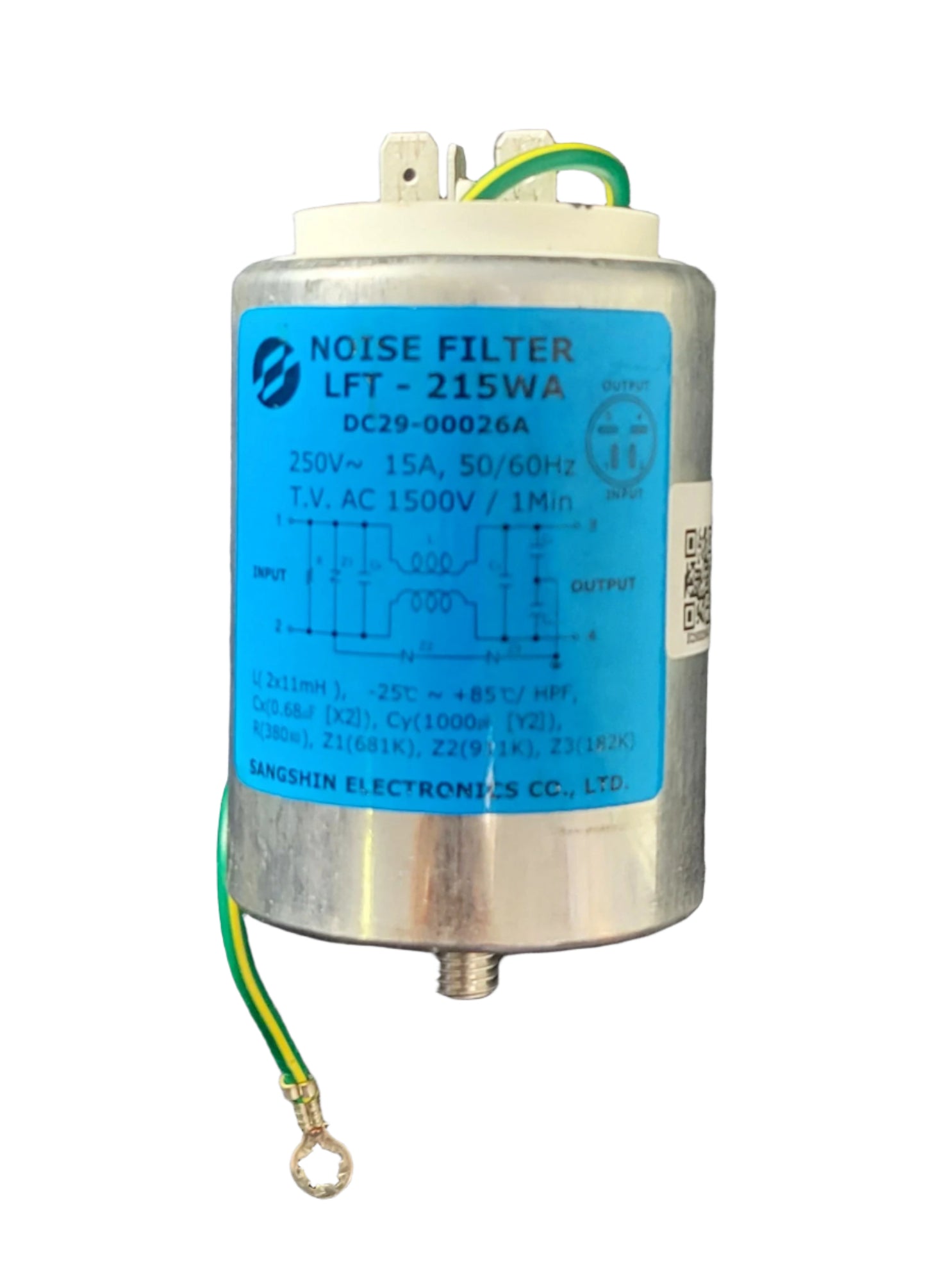 DC29-00026A Samsung Washer Water Noise Filter