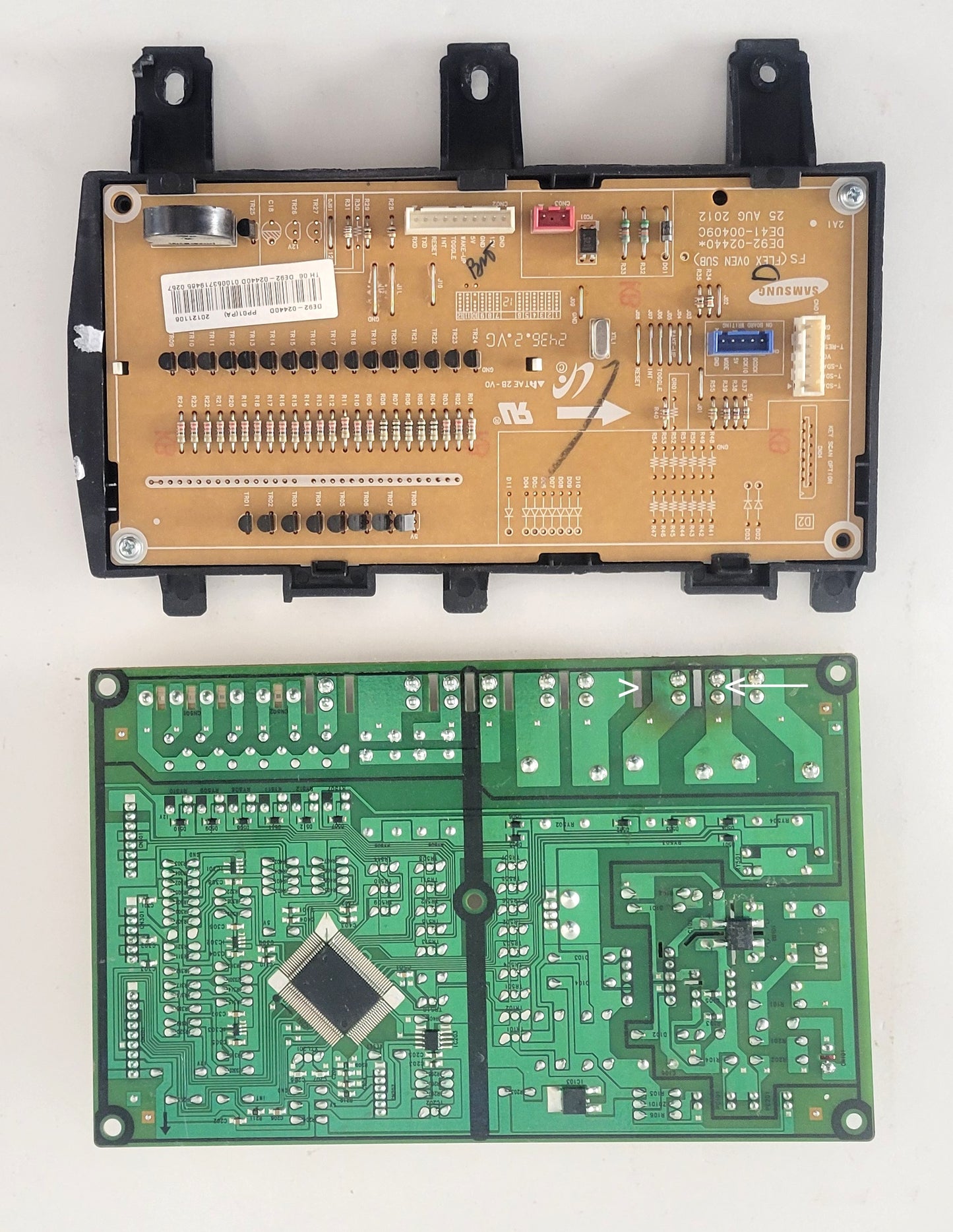 DE92-02440A Samsung Range Control Board