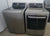 New LG Graphite Steel Mega Washers & Electric Dryers Set