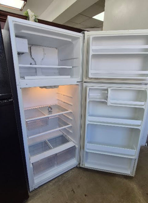 Used Reconditioned Whirlpool 18 cu. ft. White Refrigerator