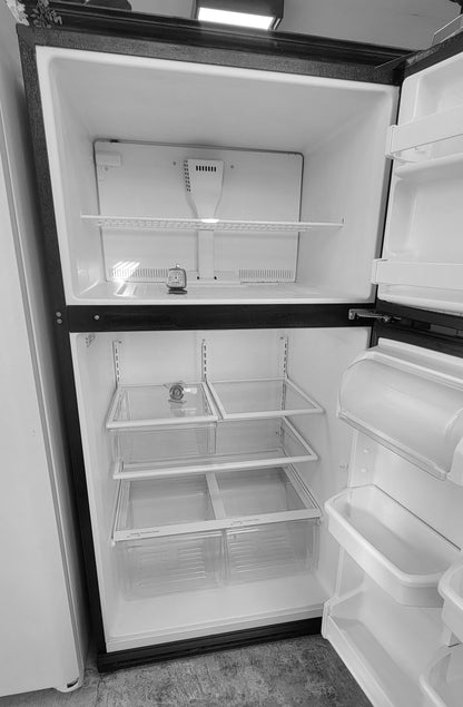 Used Reconditioned 21 Cu. Ft. Whirlpool Black Refrigerator