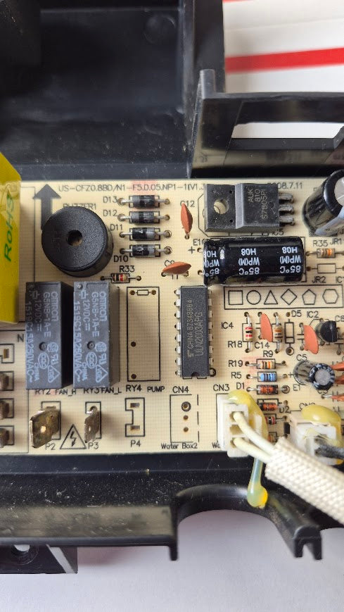 FDF50S1A Frigidaire Dehumidifier Electronic Control 3