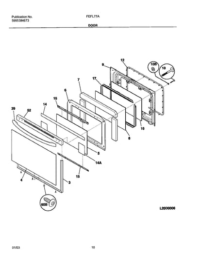 FEFL77AQG door diagram