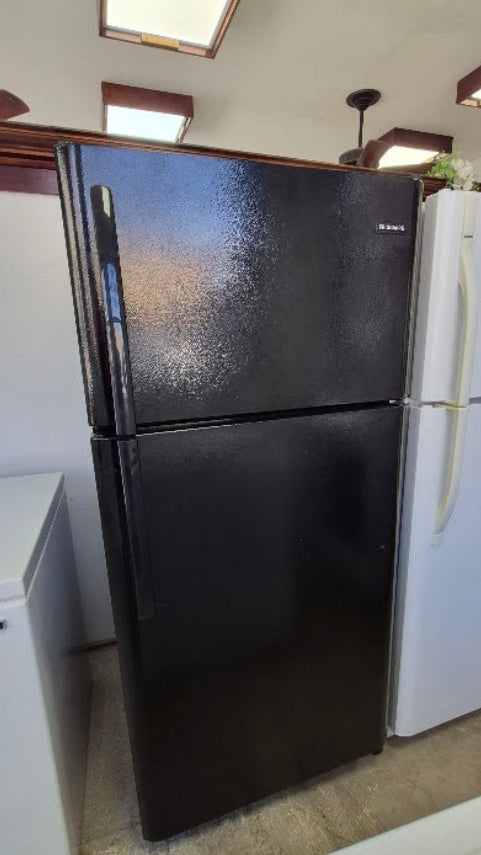 Used Reconditioned Frigidaire 18 cu. ft. Black Refrigerator