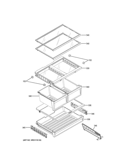 GNE21FYKHFFS_fresh_food_shelves_diagram