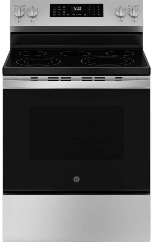 NEW GE Stainless Steel Electric Range No Pre Heat Air Fry Convection