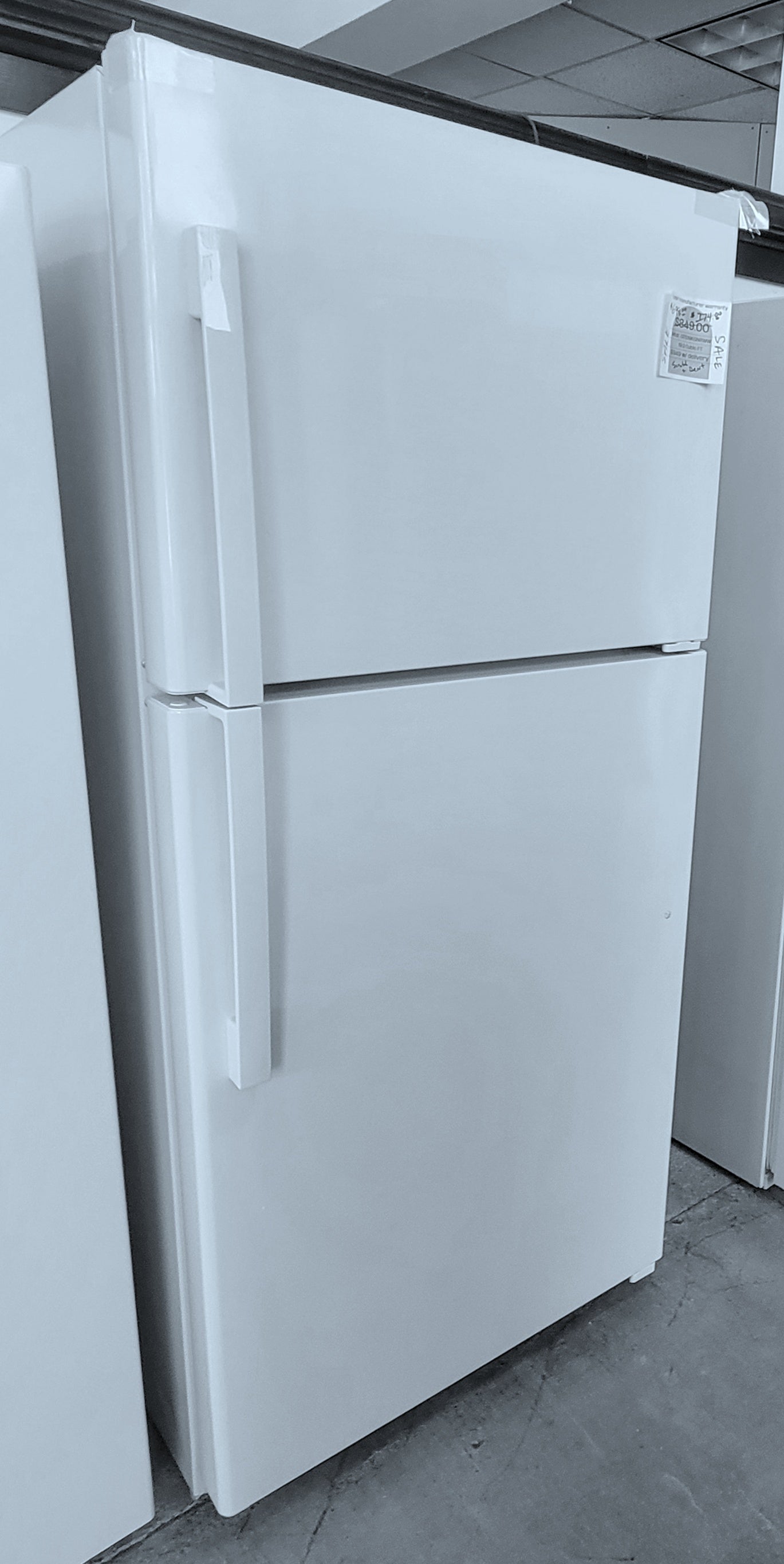 NEW GE White 19 Cu. Ft. Upright Refrigerators