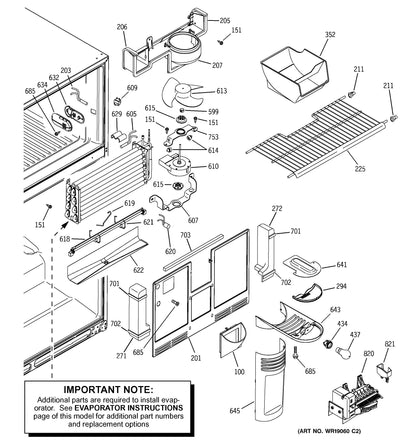 WR60X10318 GE Refrigerator NEW Evaporator Fan Motor 1 Year Warranty