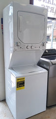 New GE Stack Unit Washer Electric Dryer