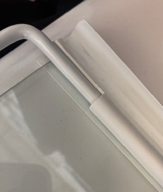 240350620 240372407 Frigidaire Refrigerator Sliding Glass Shelf