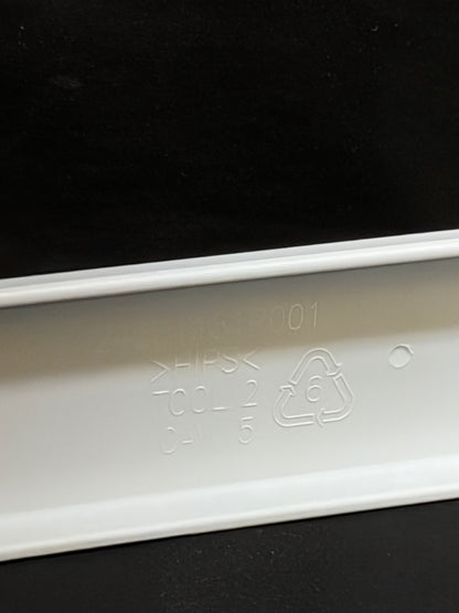 WR71X30014 GE Refrigerator Freezer White Used OEM Door Shelf Rail