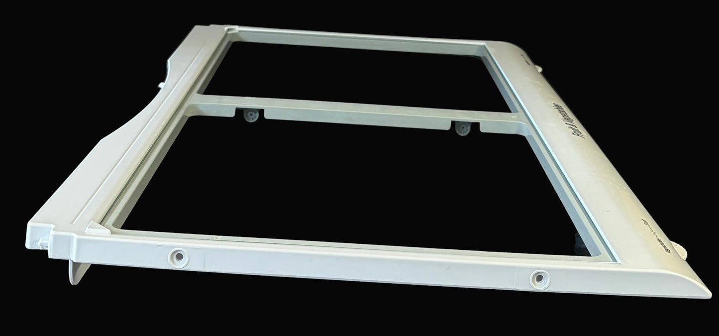 ACQ86549510 LG Used OEM Refrigerator Crisper Cover w/ Glass
