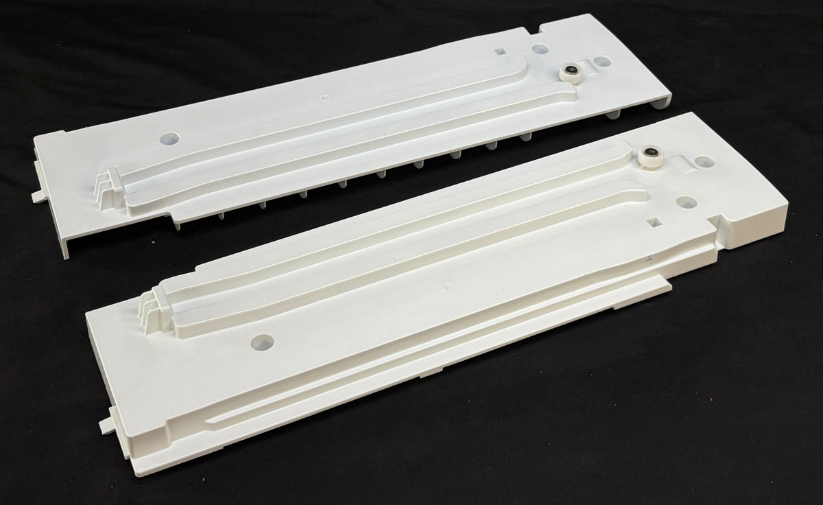 AEC73857402 AEC73857401 LG Refrigerator Used OEM Pantry Drawer Slide Rails