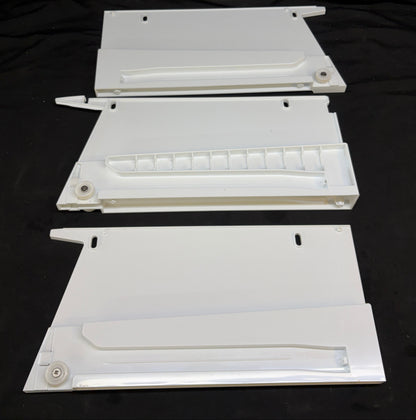 AEC73317602 AEC73317601 AEC73317501 LG Refrigerator Used OEM Crisper Guide Rail Set