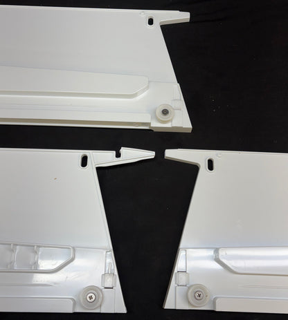 AEC73317602 AEC73317601 AEC73317501 LG Refrigerator Used OEM Crisper Guide Rail Set