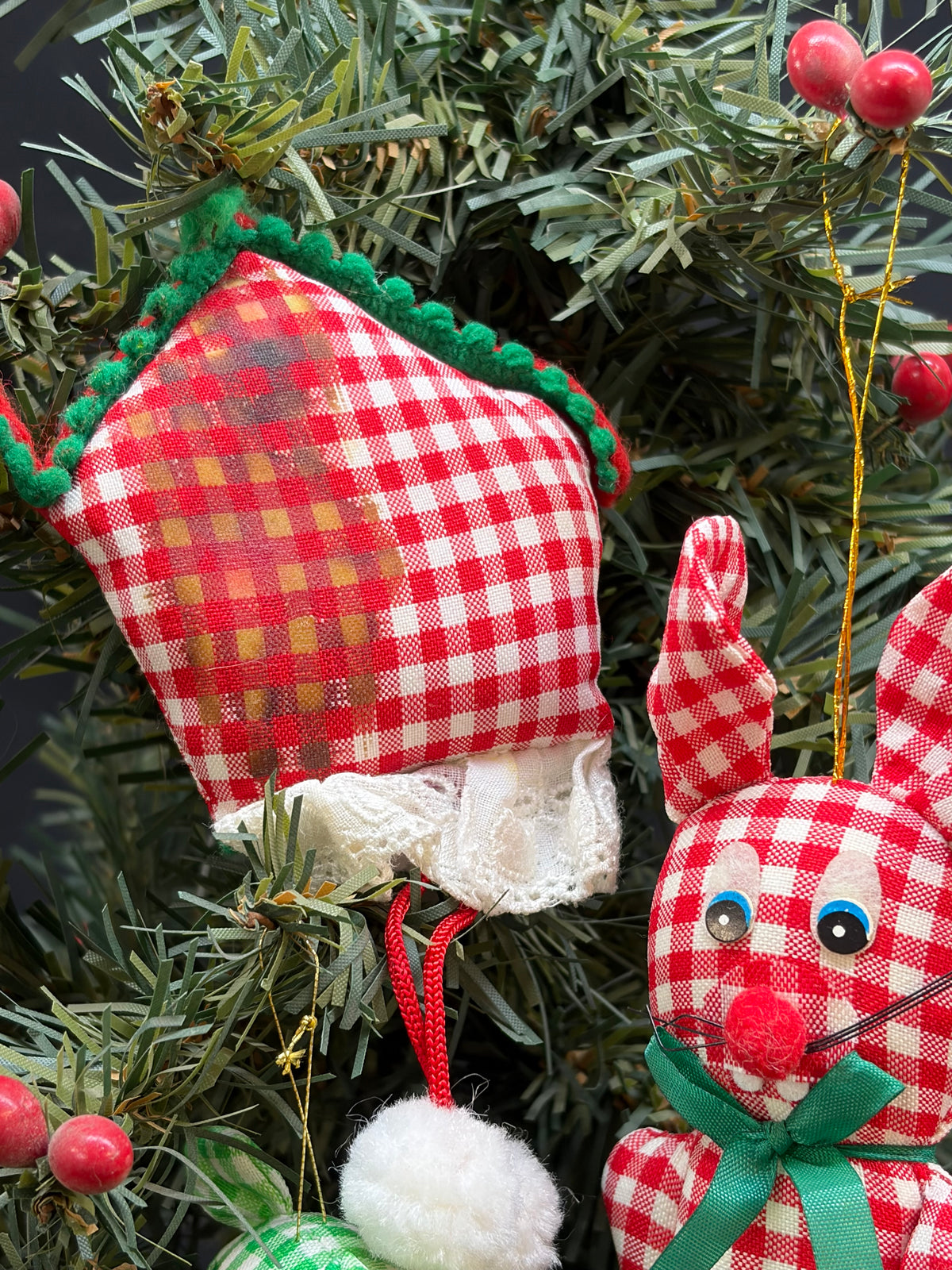 Homemade Set of Christmas Ornaments