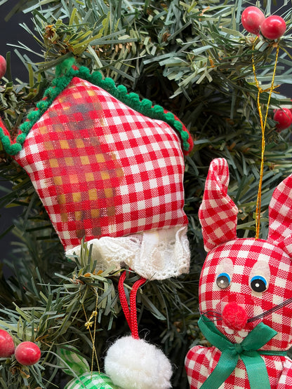 Homemade Set of Christmas Ornaments