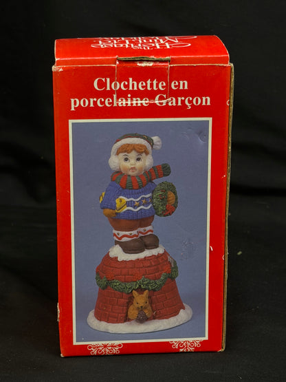 Vintage Porcelain Bell Boy