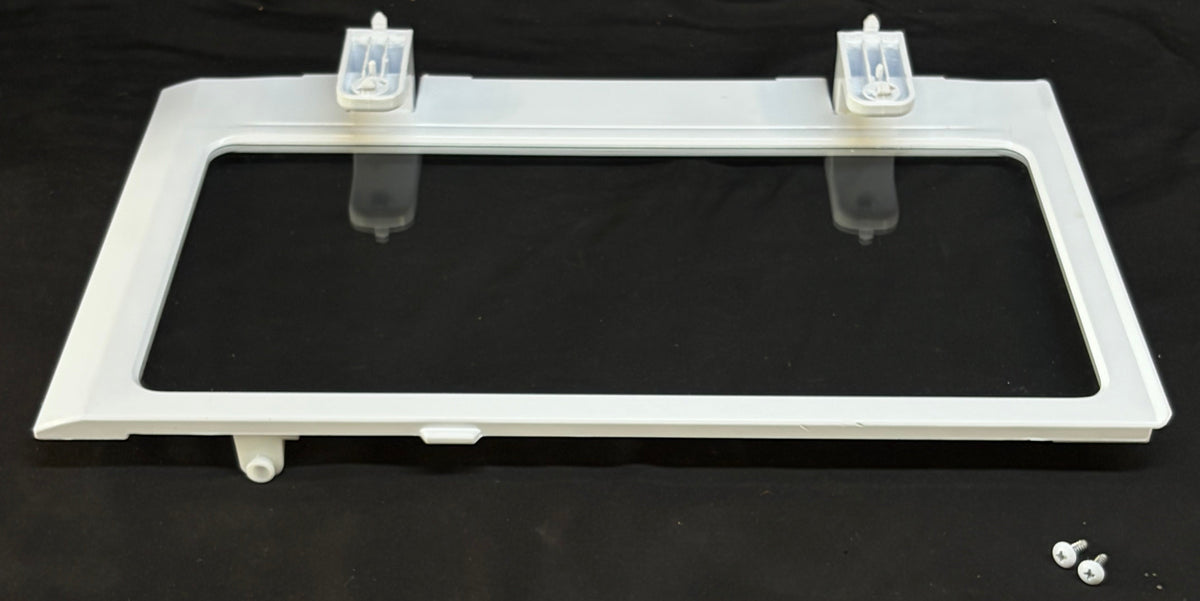 DA97-12728A Samsung Refrigerator Used OEM Half Glass Shelf
