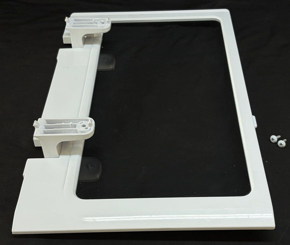 DA97-12728A Samsung Refrigerator Used OEM Half Glass Shelf