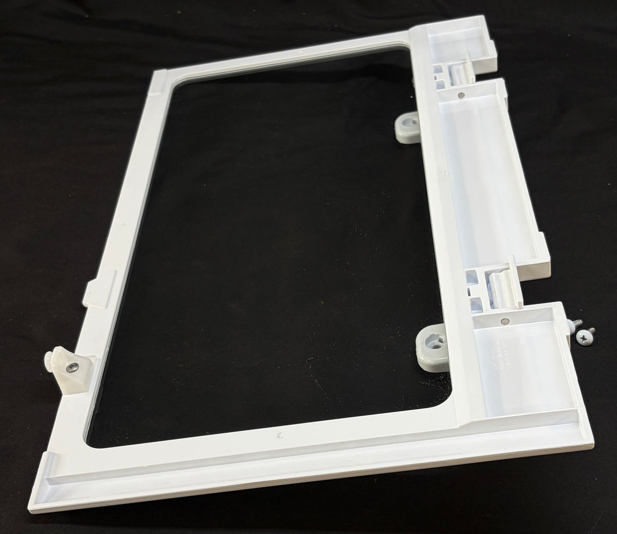 DA97-12728A Samsung Refrigerator Used OEM Half Glass Shelf