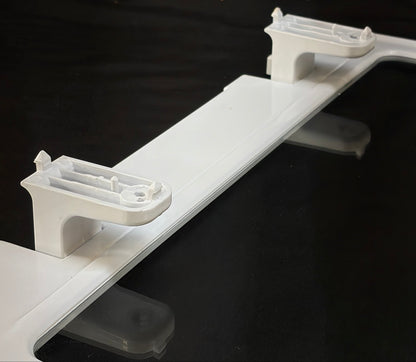DA97-12728A Samsung Refrigerator Used OEM Half Glass Shelf