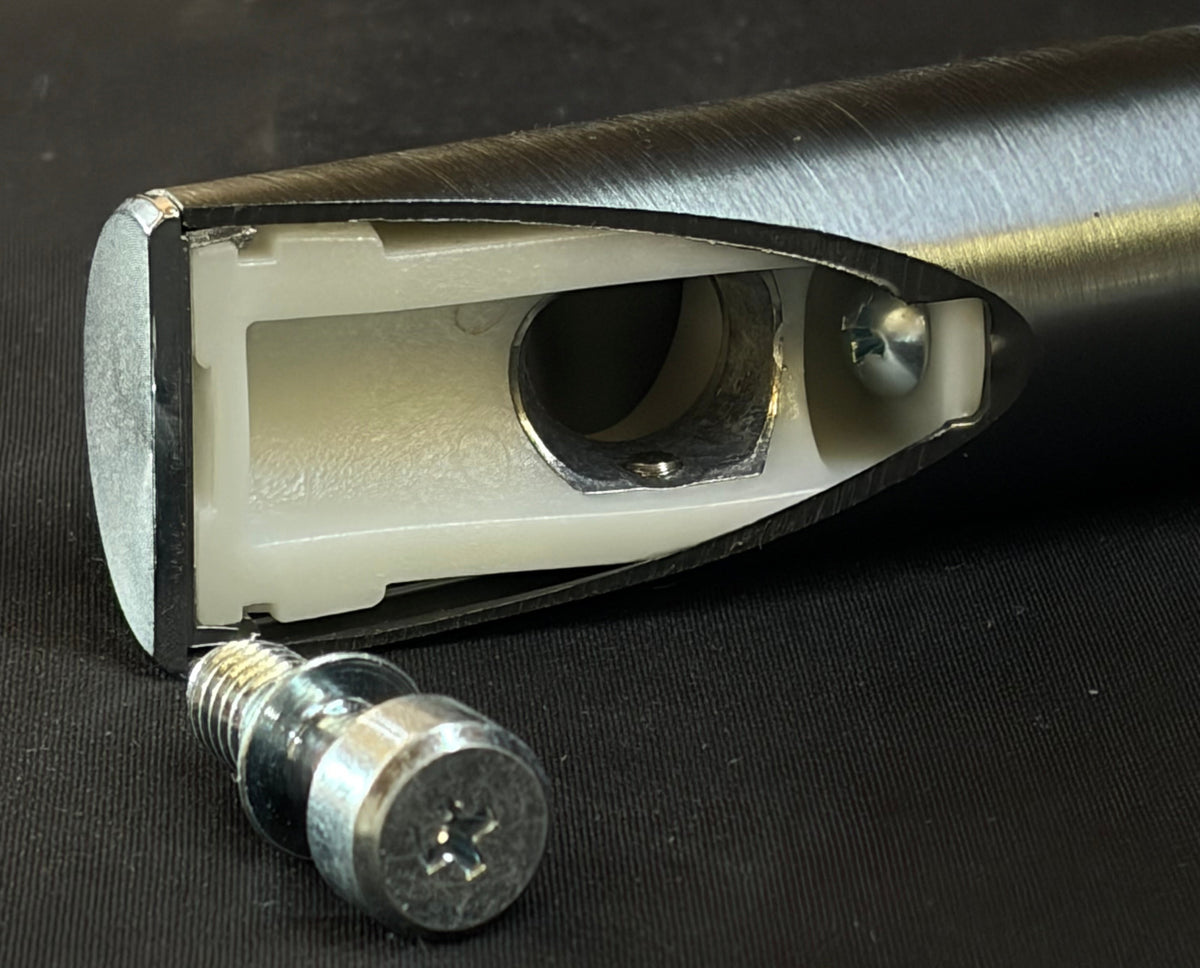 DA97-12715F Samsung Refrigerator Used OEM Stainless Left Side Door Handle