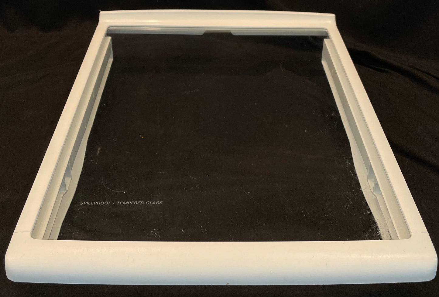 W11402523 Whirlpool Refrigerator Meat Pan Shelf with Glides