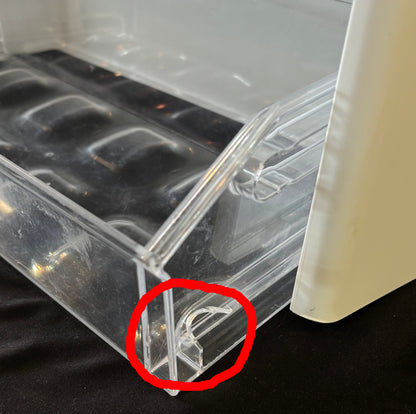 Whirlpool Refrigerator Dairy Door Housing Assembly WPW10308843 W10308809