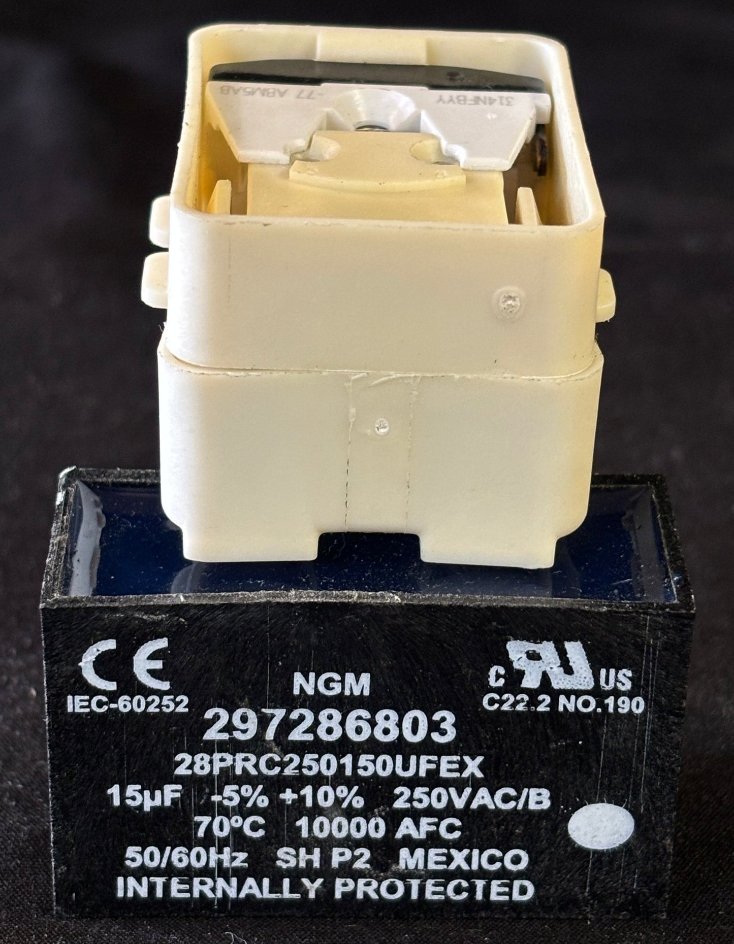 Frigidaire Refrigerator Start Relay + Run Capacitor 216954236 297286803