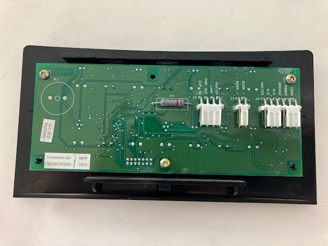 WR55X10519 GE Refrigerator Black Dispenser Board with Overlay