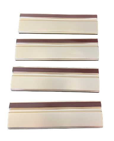 WR17X1456 GE Refrigerator Door Shelf Trim Set (4)