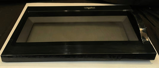 W10889333 Whirlpool Microwave Oven Black Door