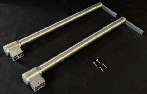 W10647954 W10647957 Whirlpool Refrigerator / Freezer Door Handle Set